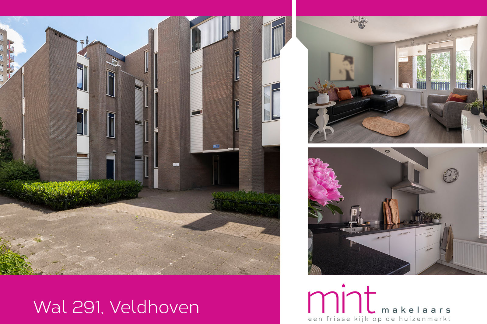 Wal 291 Veldhoven Cobbeek appartement Mint Makelaars